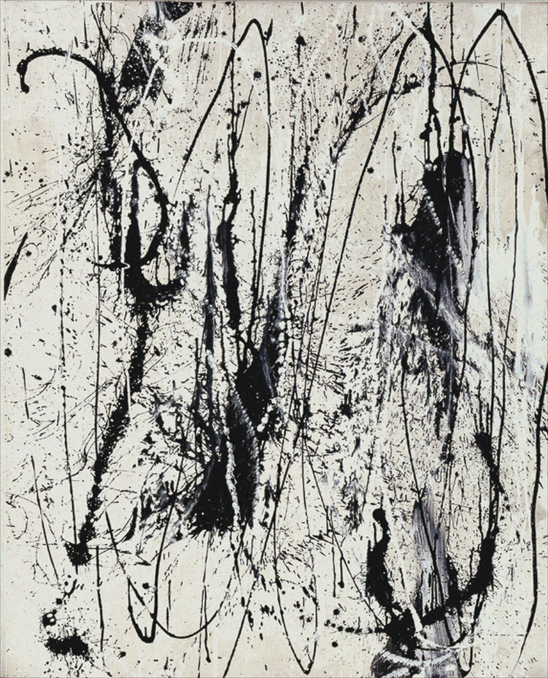Positiv, 1986 | 155 x 125 cm, Acryl auf Nessel   